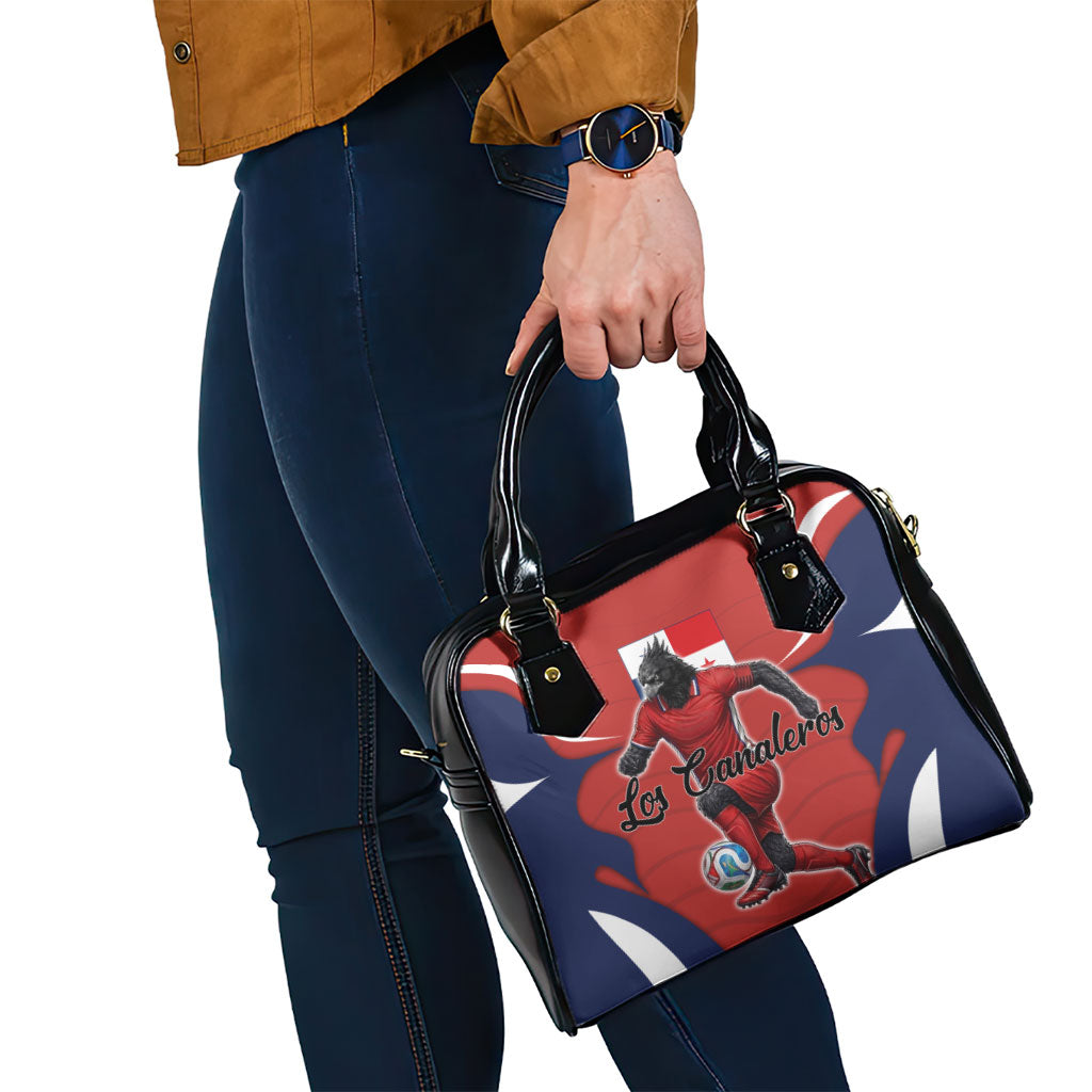 Panama Soccer Los Canaleros Shoulder Handbag Football Harpy Eagle Mascot