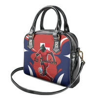 Panama Soccer Los Canaleros Shoulder Handbag Football Harpy Eagle Mascot