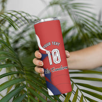 Personalized Panama Soccer Los Canaleros Skinny Tumbler Football Harpy Eagle Mascot