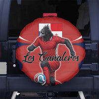 Panama Soccer Los Canaleros Spare Tire Cover Football Harpy Eagle Mascot