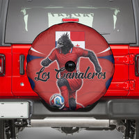 Panama Soccer Los Canaleros Spare Tire Cover Football Harpy Eagle Mascot