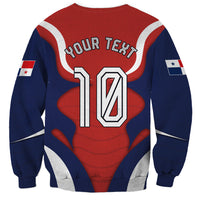 Personalized Panama Soccer Los Canaleros Sweatshirt Football Harpy Eagle Mascot