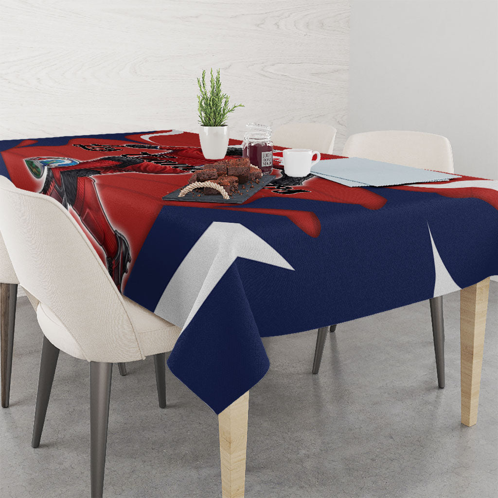 Panama Soccer Los Canaleros Tablecloth Football Harpy Eagle Mascot