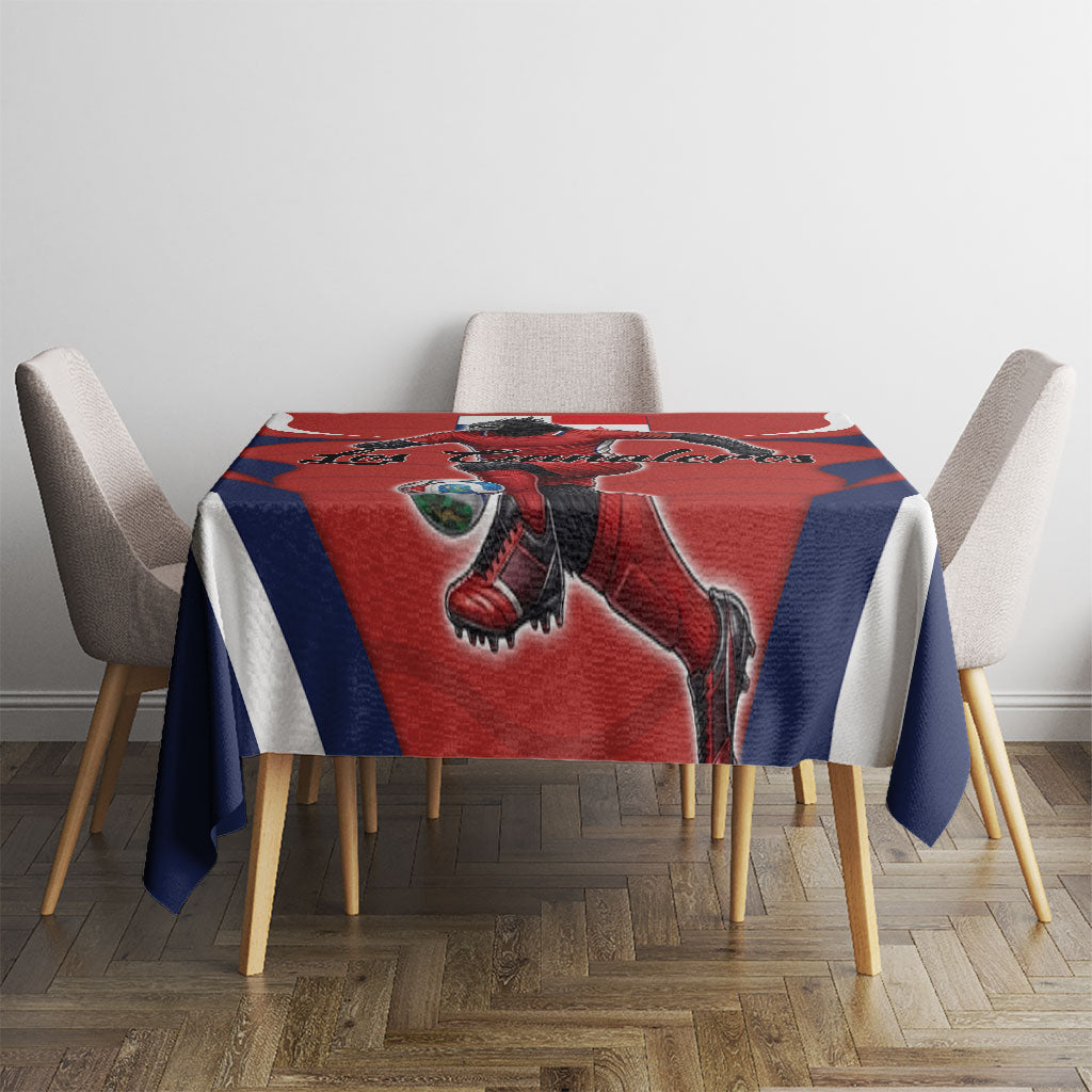 Panama Soccer Los Canaleros Tablecloth Football Harpy Eagle Mascot