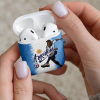 Argentina Football La Seleccion AirPods Case Argentinian Horse Soccer Mascot Patriotic Grunge