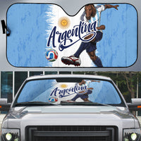Argentina Football La Seleccion Auto Sun Shade Argentinian Horse Soccer Mascot Patriotic Grunge
