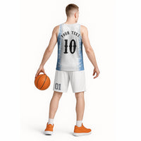 Personalized Argentina Football La Seleccion Basketball Jersey Argentinian Horse Soccer Mascot Patriotic Grunge