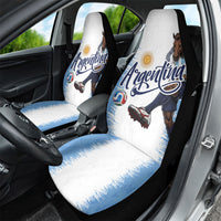 Argentina Football La Seleccion Car Seat Cover Argentinian Horse Soccer Mascot Patriotic Grunge