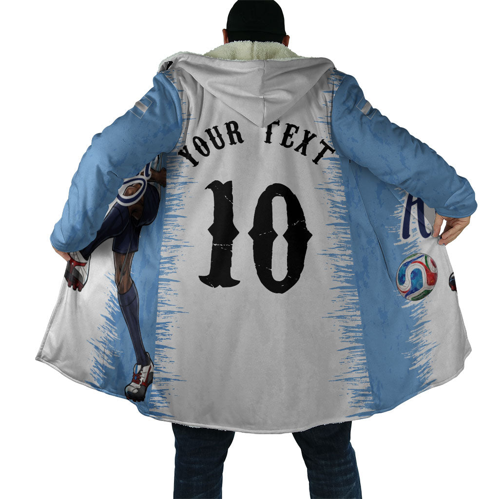 Personalized Argentina Football La Seleccion Cloak Argentinian Horse Soccer Mascot Patriotic Grunge