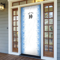 Personalized Argentina Football La Seleccion Door Cover Argentinian Horse Soccer Mascot Patriotic Grunge