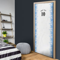 Personalized Argentina Football La Seleccion Door Cover Argentinian Horse Soccer Mascot Patriotic Grunge