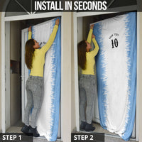 Personalized Argentina Football La Seleccion Door Cover Argentinian Horse Soccer Mascot Patriotic Grunge