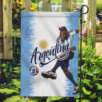 Argentina Football La Seleccion Garden Flag Argentinian Horse Soccer Mascot Patriotic Grunge