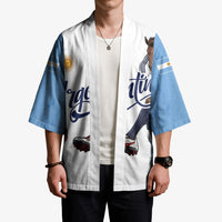 Personalized Argentina Football La Seleccion Kimono Argentinian Horse Soccer Mascot Patriotic Grunge