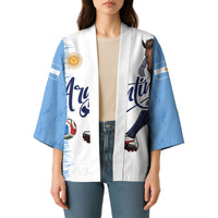 Personalized Argentina Football La Seleccion Kimono Argentinian Horse Soccer Mascot Patriotic Grunge