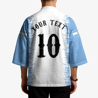 Personalized Argentina Football La Seleccion Kimono Argentinian Horse Soccer Mascot Patriotic Grunge