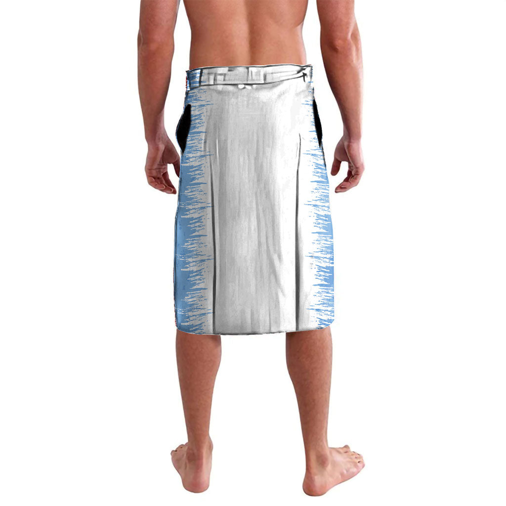 Personalized Argentina Football La Seleccion Lavalava Argentinian Horse Soccer Mascot Patriotic Grunge