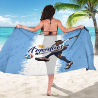 Argentina Football La Seleccion Sarong Argentinian Horse Soccer Mascot Patriotic Grunge
