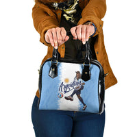Argentina Football La Seleccion Shoulder Handbag Argentinian Horse Soccer Mascot Patriotic Grunge