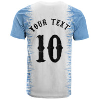 Personalized Argentina Football La Seleccion T Shirt Argentinian Horse Soccer Mascot Patriotic Grunge