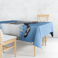 Argentina Football La Seleccion Tablecloth Argentinian Horse Soccer Mascot Patriotic Grunge