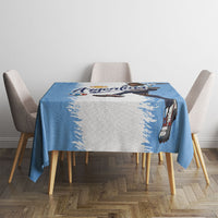 Argentina Football La Seleccion Tablecloth Argentinian Horse Soccer Mascot Patriotic Grunge