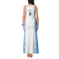 Personalized Argentina Football La Seleccion Tank Maxi Dress Argentinian Horse Soccer Mascot Patriotic Grunge