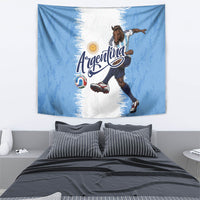 Argentina Football La Seleccion Tapestry Argentinian Horse Soccer Mascot Patriotic Grunge