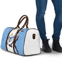 Argentina Football La Seleccion Travel Bag Argentinian Horse Soccer Mascot Patriotic Grunge