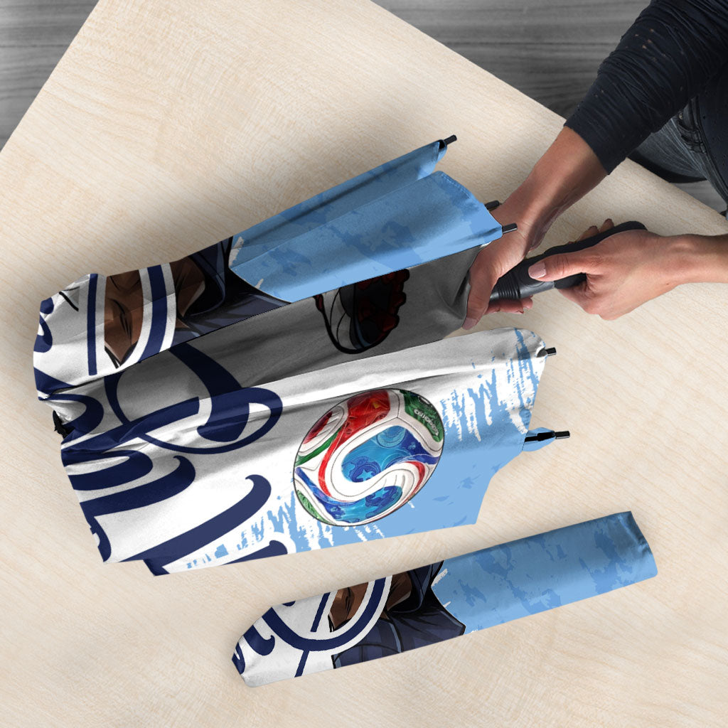 Argentina Football La Seleccion Umbrella Argentinian Horse Soccer Mascot Patriotic Grunge