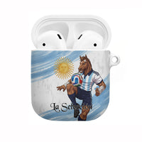 Argentina Football AirPods Case La Seleccion Horse - Sun Of May