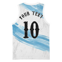 Personalized Argentina Football Basketball Jersey La Seleccion Horse - Sun Of May