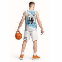 Personalized Argentina Football Basketball Jersey La Seleccion Horse - Sun Of May