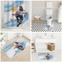 Argentina Football Bathroom Set La Seleccion Horse - Sun Of May