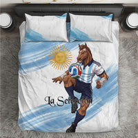Argentina Football Bedding Set La Seleccion Horse - Sun Of May