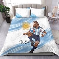 Argentina Football Bedding Set La Seleccion Horse - Sun Of May