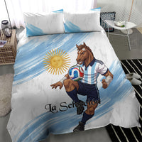 Argentina Football Bedding Set La Seleccion Horse - Sun Of May