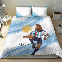 Argentina Football Bedding Set La Seleccion Horse - Sun Of May