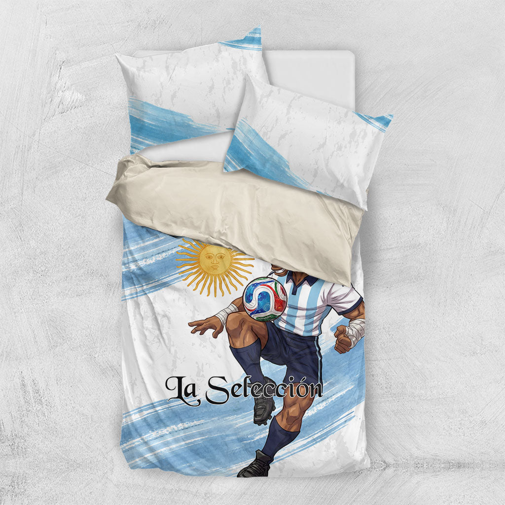 Argentina Football Bedding Set La Seleccion Horse - Sun Of May