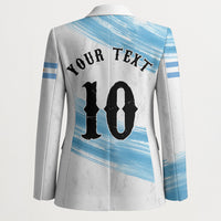 Personalized Argentina Football Blazer La Seleccion Horse - Sun Of May