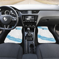 Personalized Argentina Football Car Mats La Seleccion Horse - Sun Of May