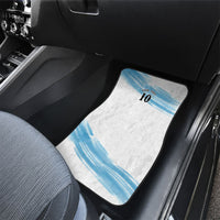 Personalized Argentina Football Car Mats La Seleccion Horse - Sun Of May