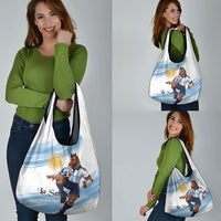 Argentina Football Grocery Bag La Seleccion Horse - Sun Of May
