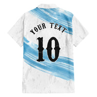 Personalized Argentina Football Hawaiian Shirt La Seleccion Horse - Sun Of May