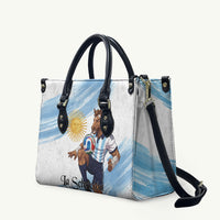 Argentina Football Leather Bag La Seleccion Horse - Sun Of May
