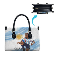 Argentina Football Leather Bag La Seleccion Horse - Sun Of May