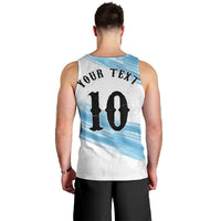 Personalized Argentina Football Men Tank Top La Seleccion Horse - Sun Of May