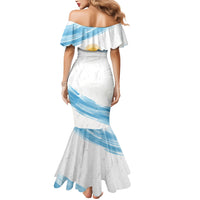 Personalized Argentina Football Mermaid Dress La Seleccion Horse - Sun Of May