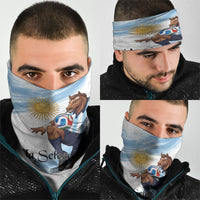 Argentina Football Neck Gaiter La Seleccion Horse - Sun Of May