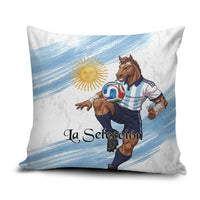 Argentina Football Pillow Cover La Seleccion Horse - Sun Of May